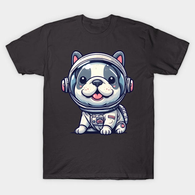 French Bulldog Astronaut T-Shirt by E